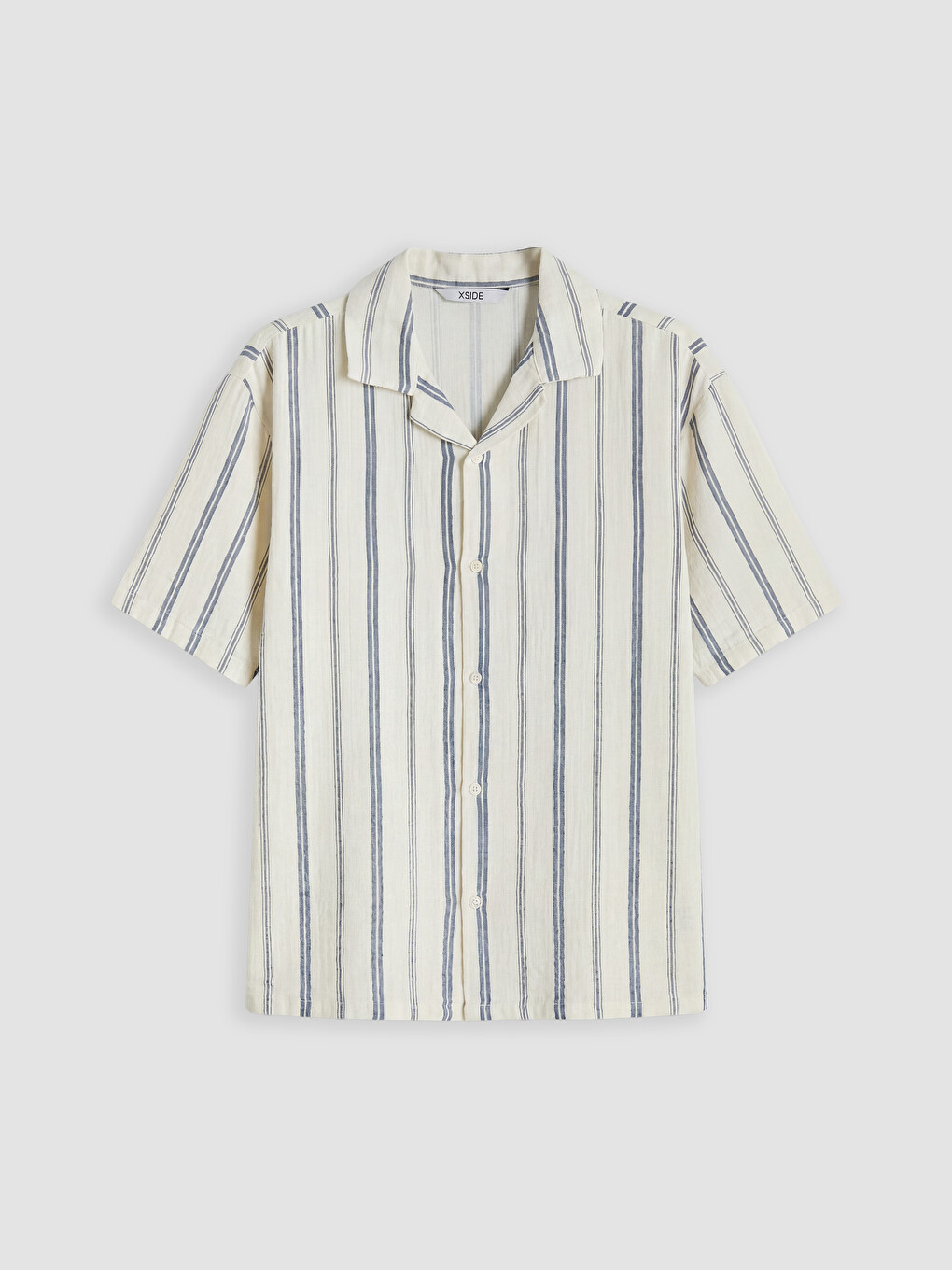 Comfortable Fit Striped Men's Shirt-4