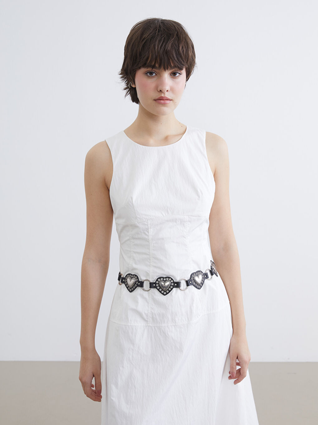 Γυναίκα ΛΕΥΚΟ Φόρεμα-1