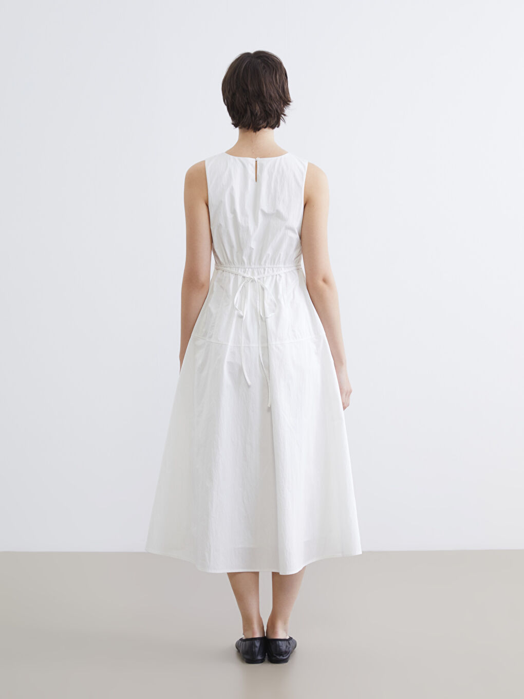 Γυναίκα ΛΕΥΚΟ Φόρεμα-3