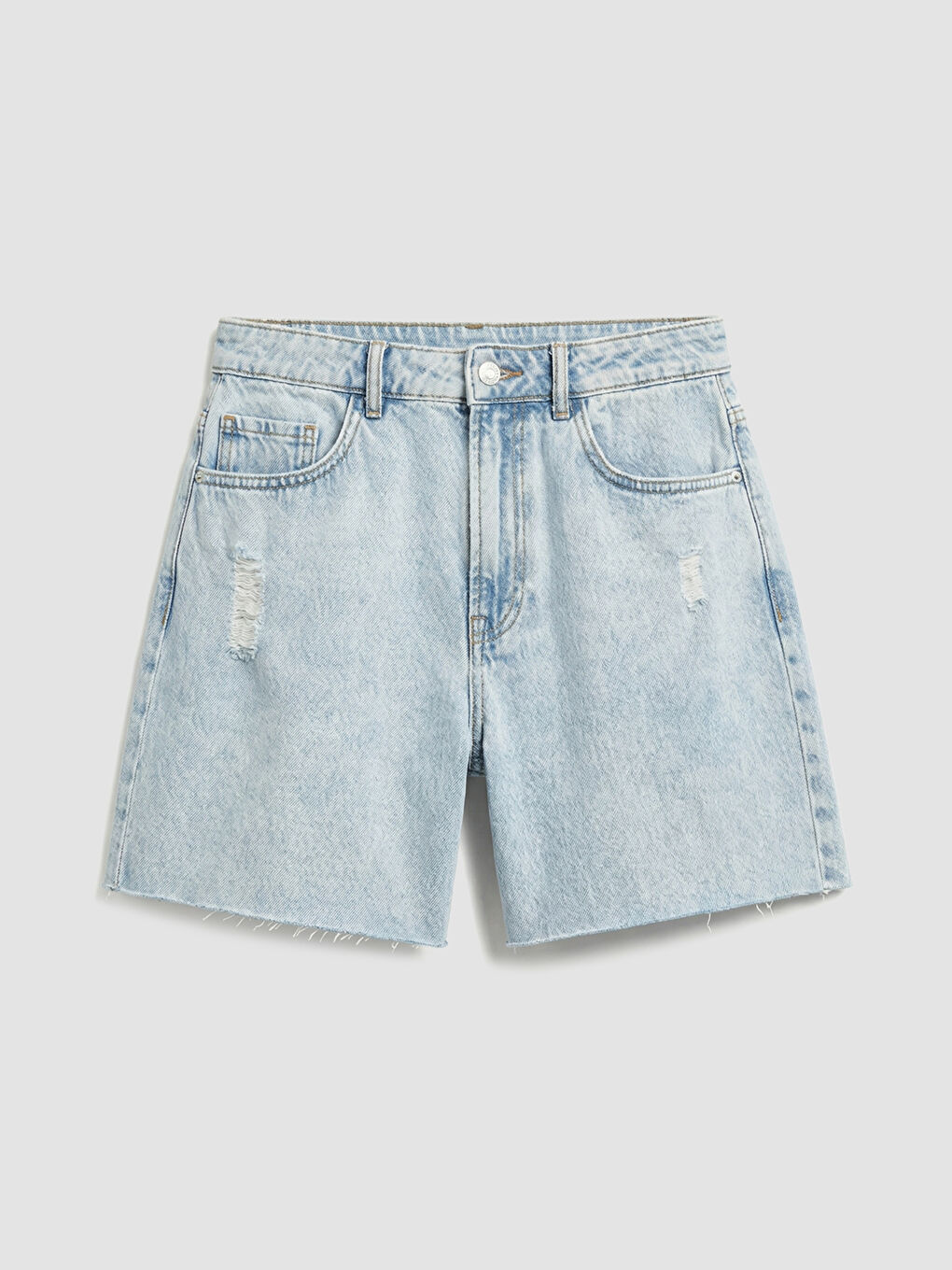 Frau BLAU Denim-Shorts-4
