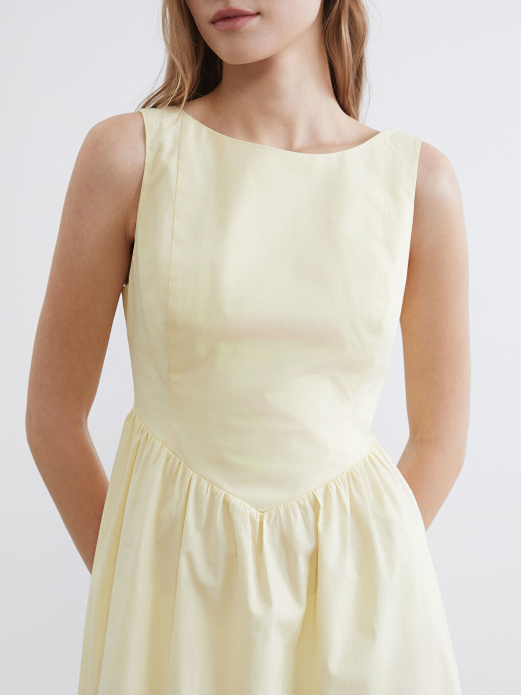 Woman YELLOW Dress-2