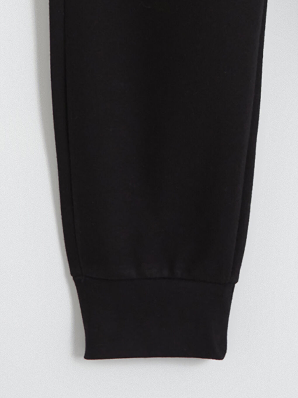 Siyah Beli Lastikli Erkek Çocuk Jogger Eşofman Altı 2'li-2