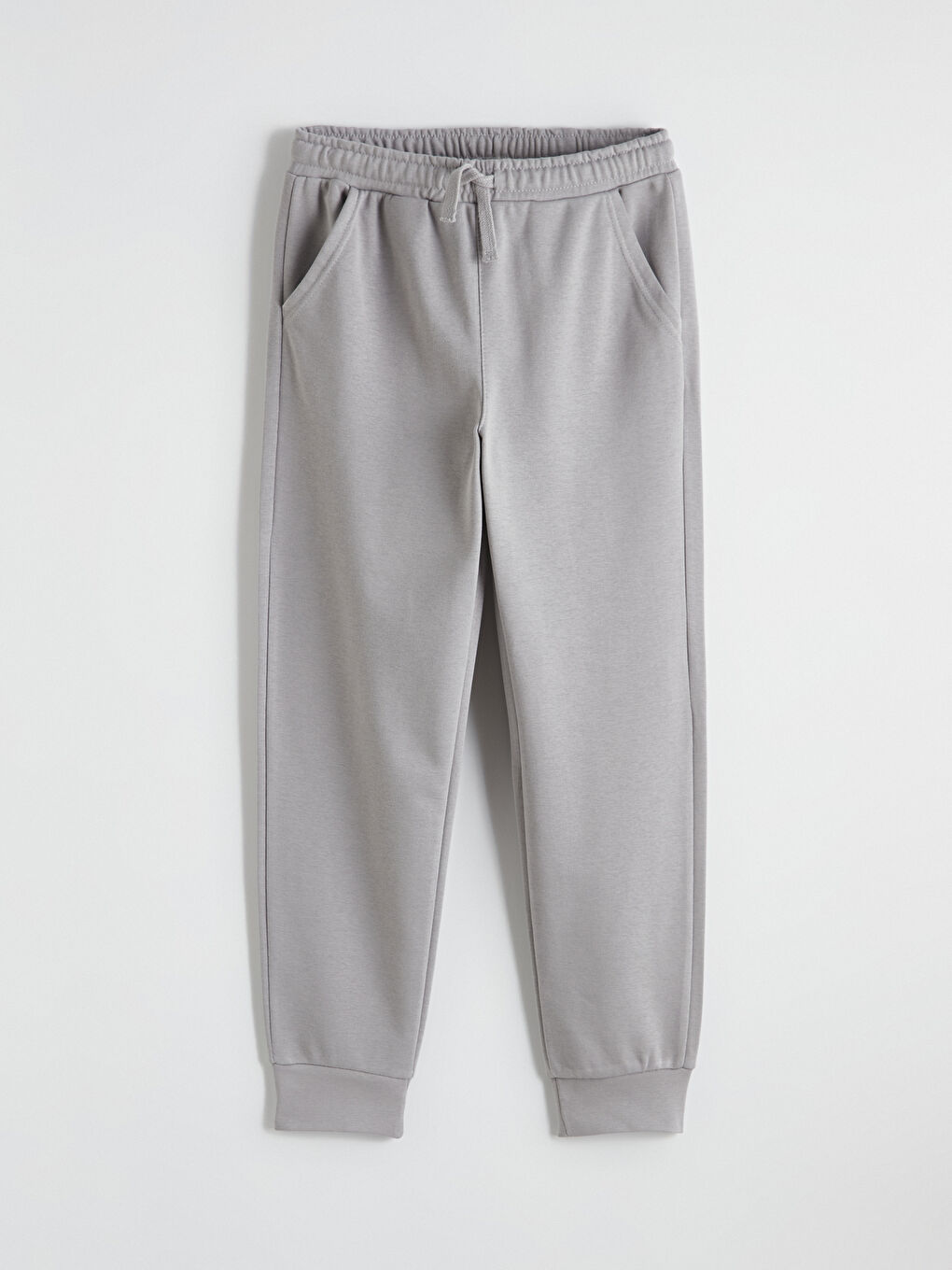 Siyah Beli Lastikli Erkek Çocuk Jogger Eşofman Altı 2'li-4