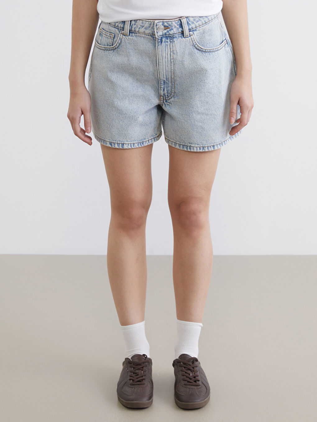 Frau BLAU Denim-Shorts-1