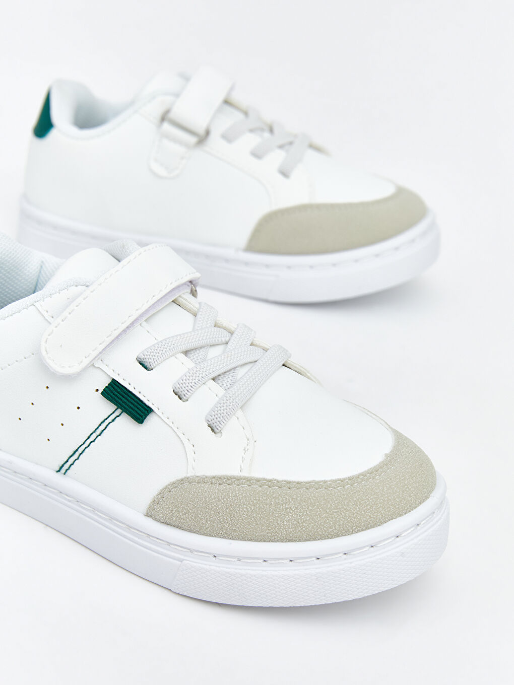 Bağcık ve Cırt Cırtlı Erkek Bebek Spor Ayakkabı-2