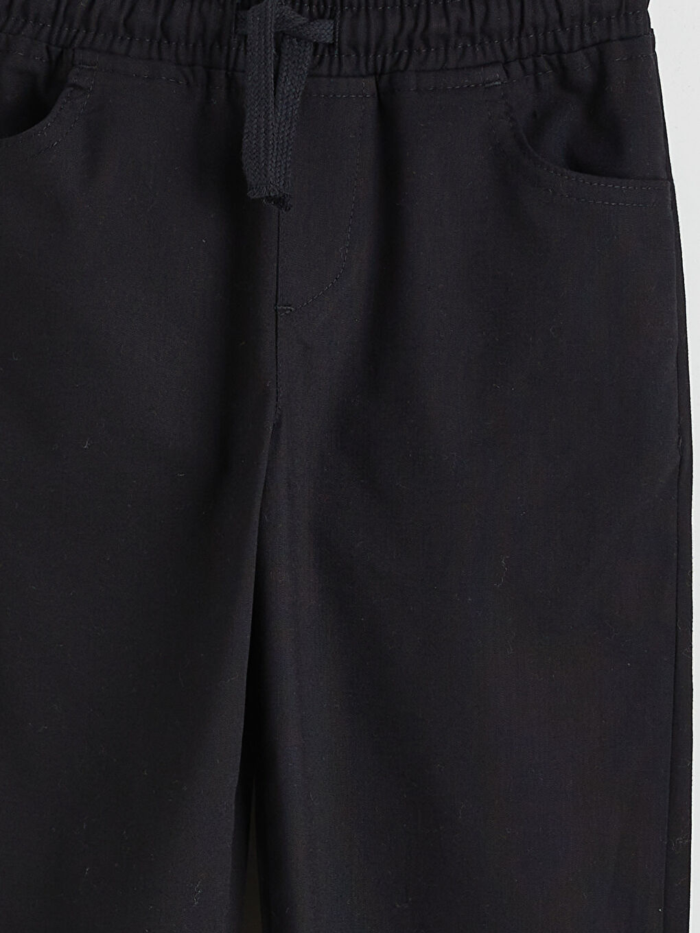 Siyah Slim Fit Erkek Çocuk Pantolon-2