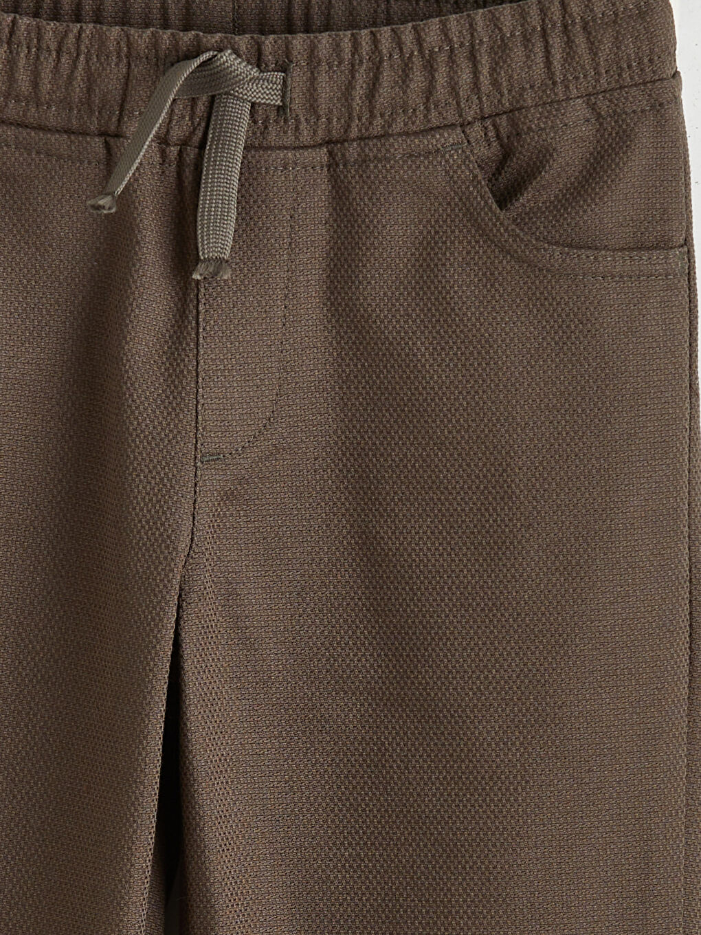 Bej Slim Fit Erkek Çocuk Pantolon-2