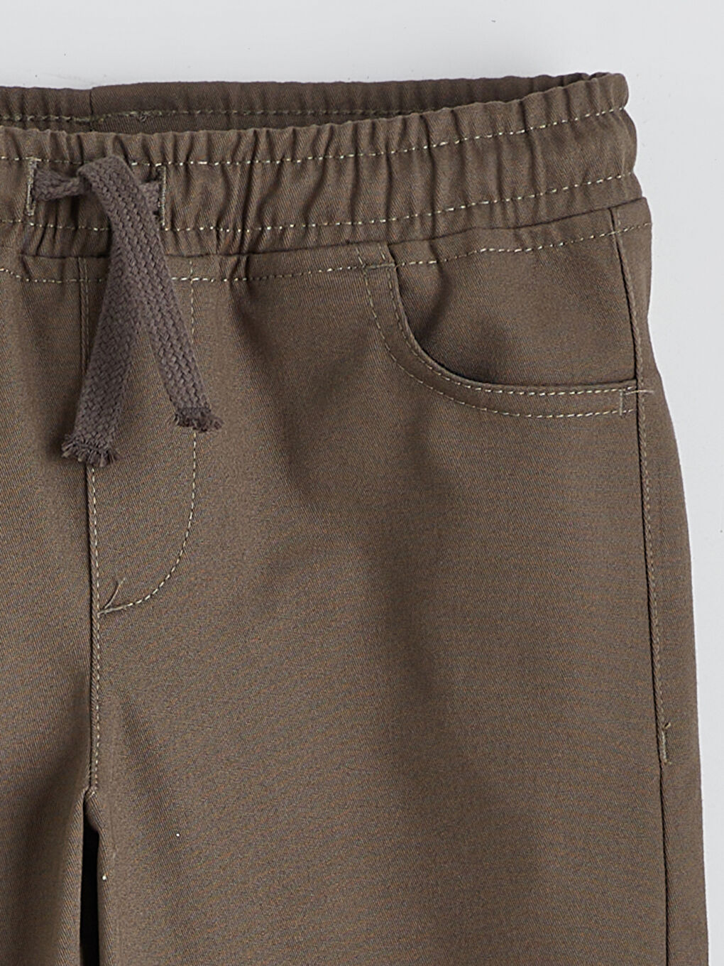 Yeşil Slim Fit Erkek Çocuk Pantolon-1