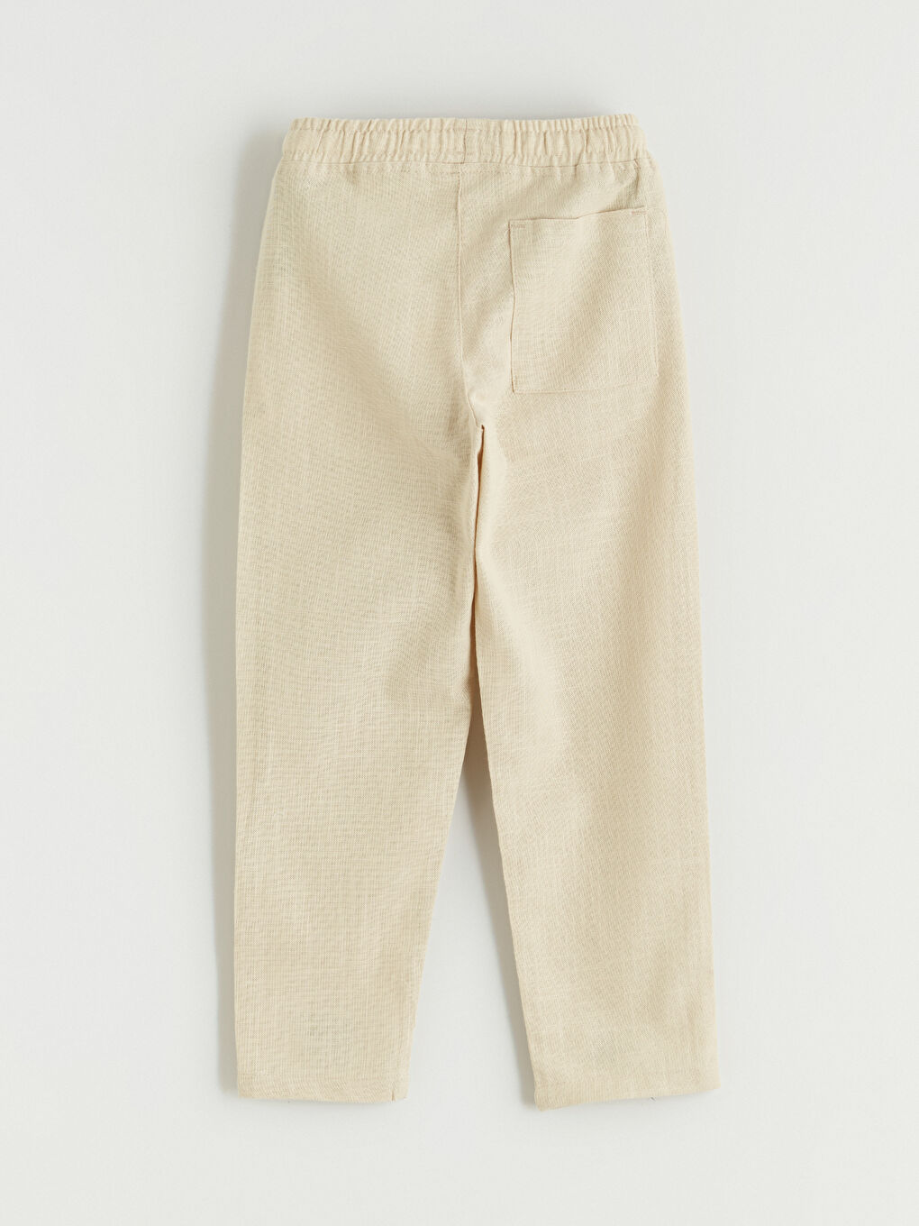 Bej Slim Fit Erkek Çocuk Pantolon-2