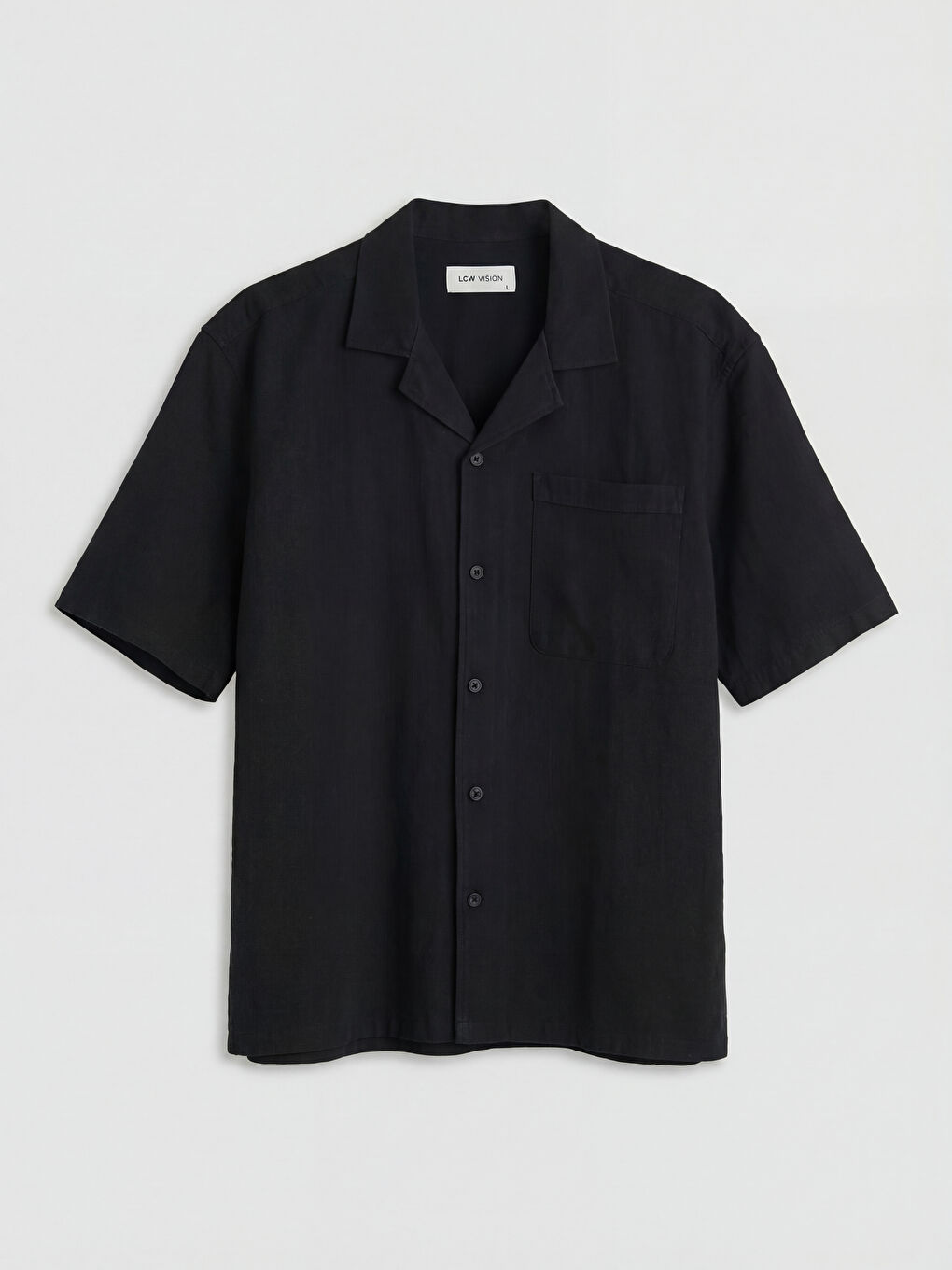 قميص أسود رجل-4