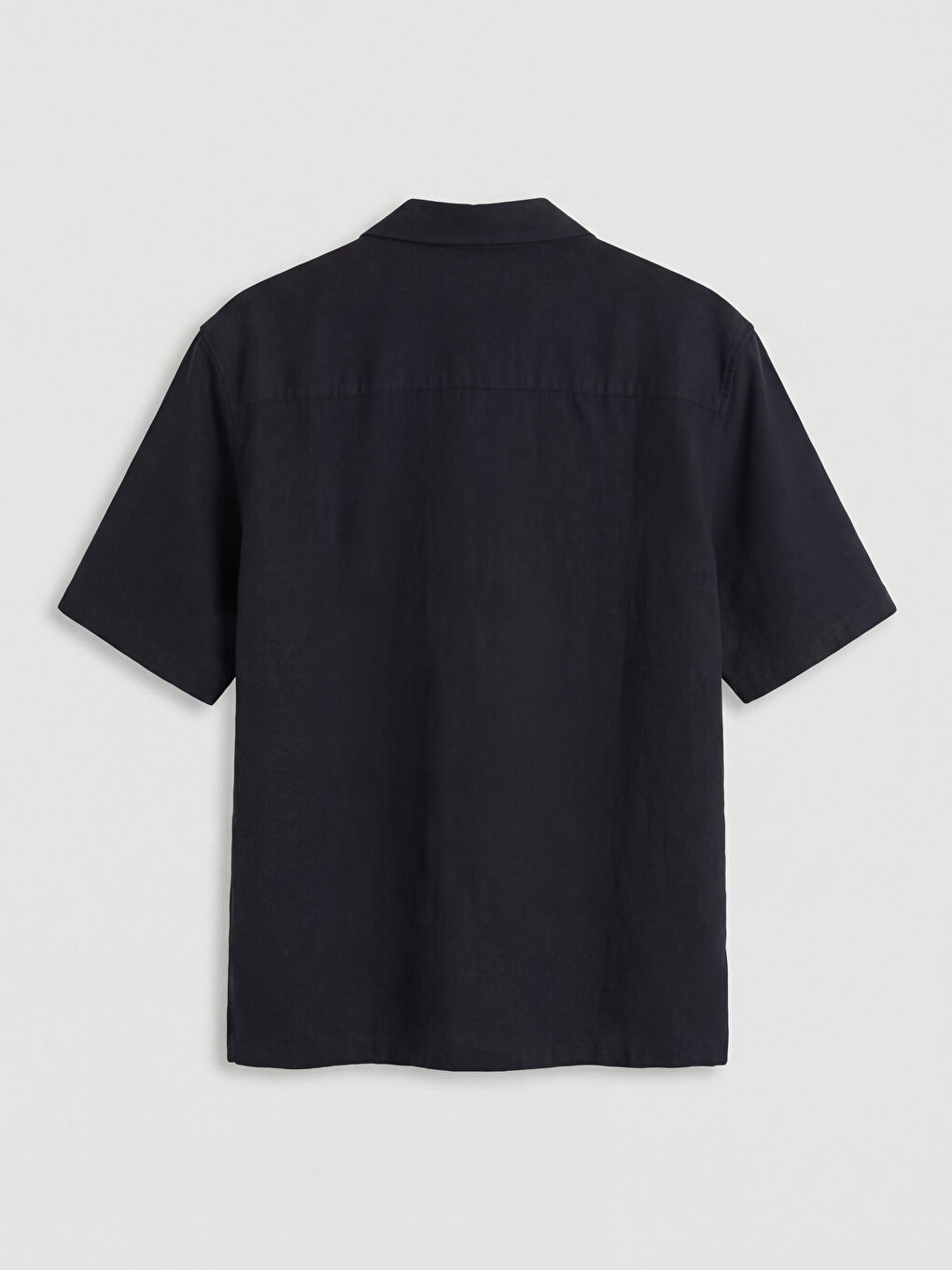 قميص أسود رجل-5