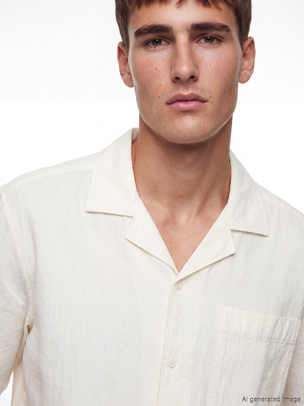 Regular Fit Men's Basic Shirt-2