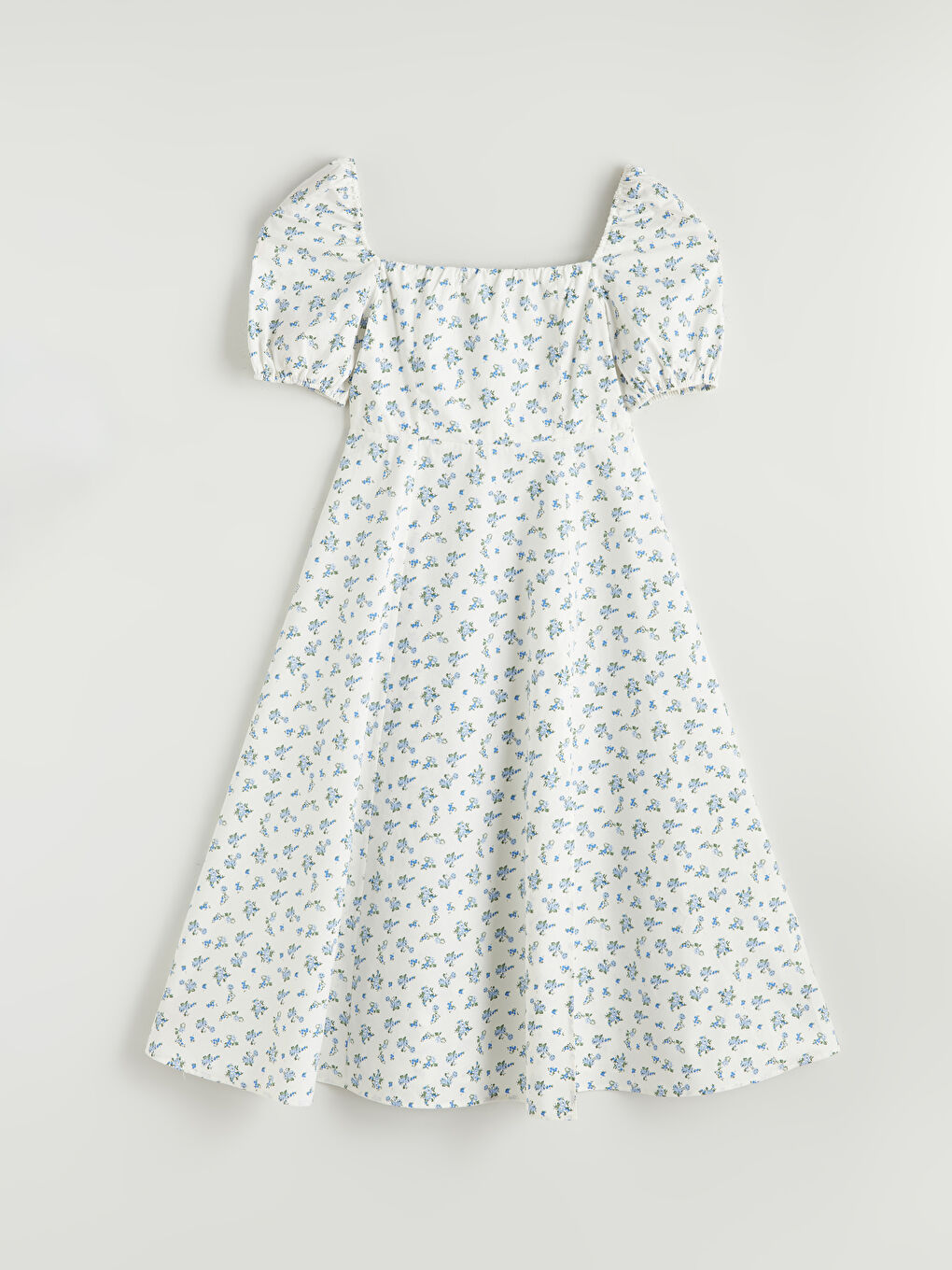 Žena PLAVA Haljina-4