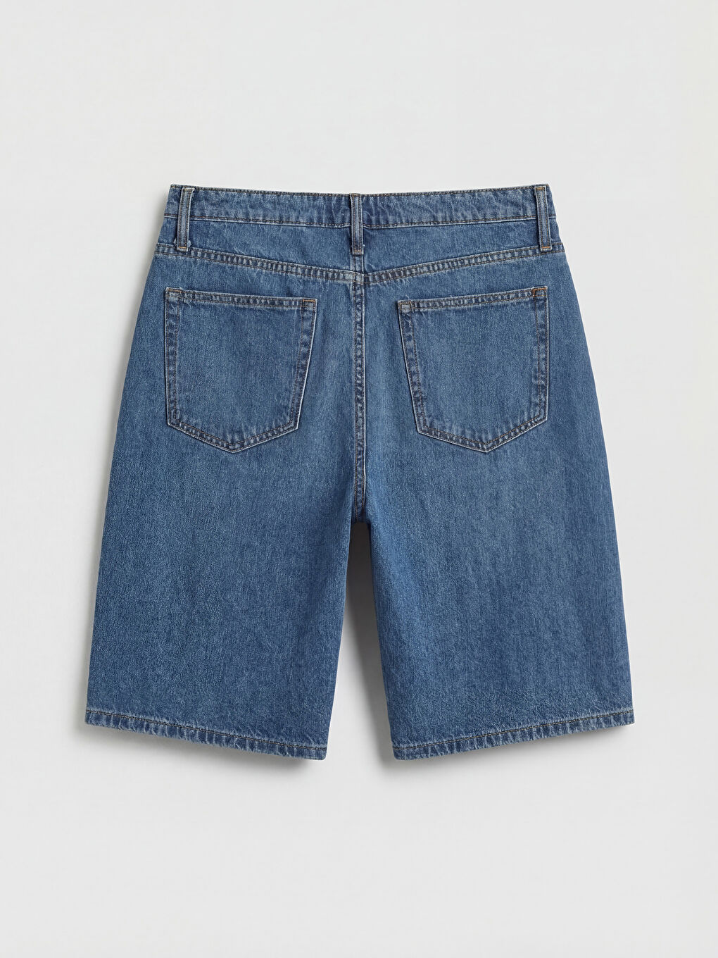 Man INDIGO Denim Shorts-1