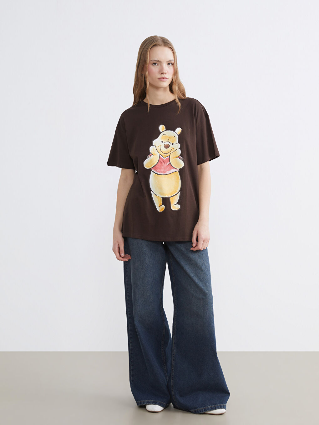 Ženska majica sa štampom Winnie the Pooh-1