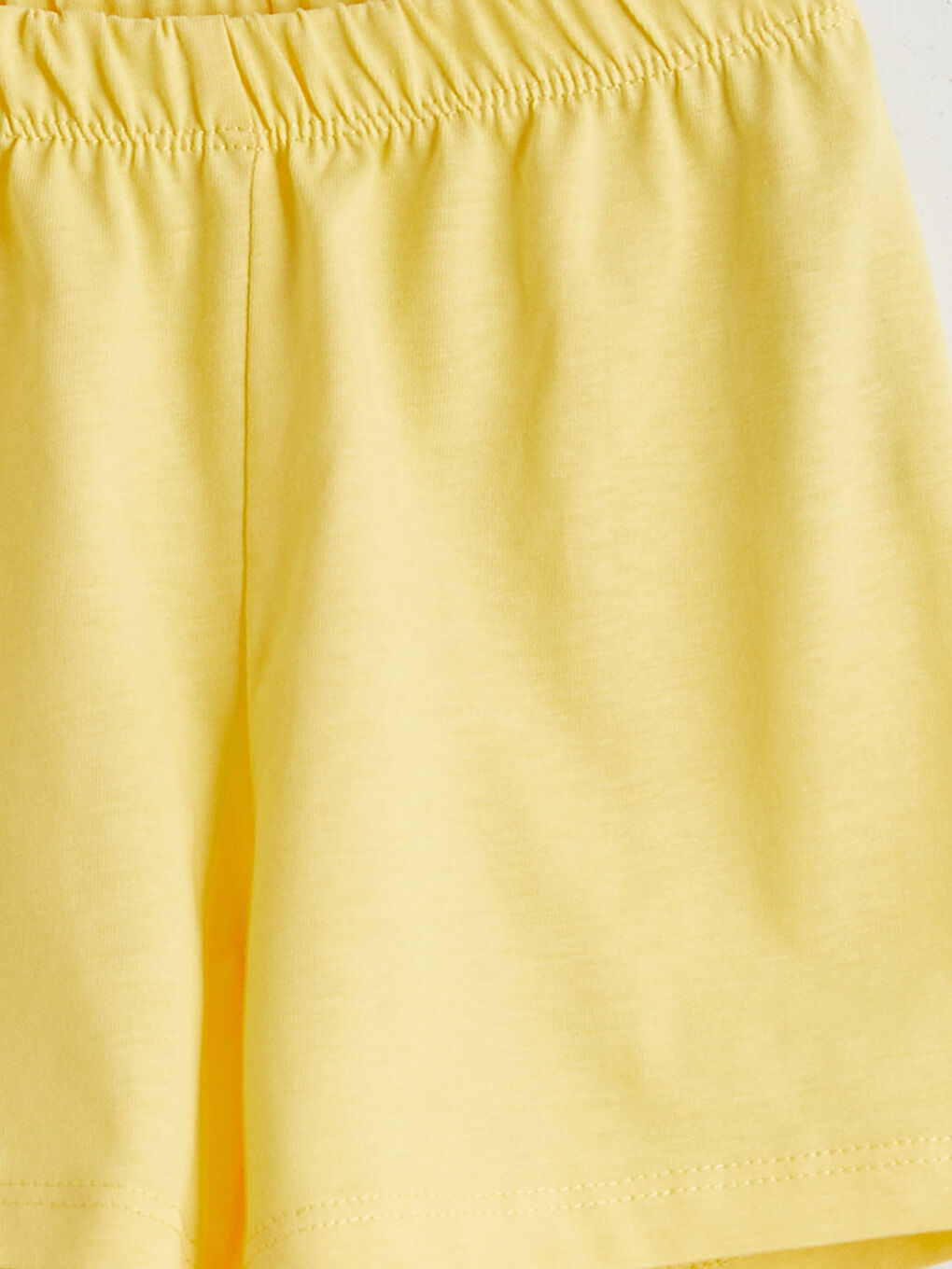 Girl YELLOW Shortie Pyjama Set-6