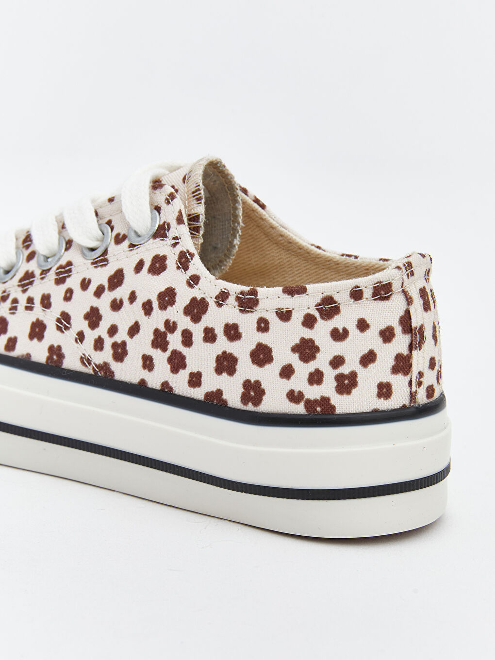 Flowered Girls' Sneakers-4