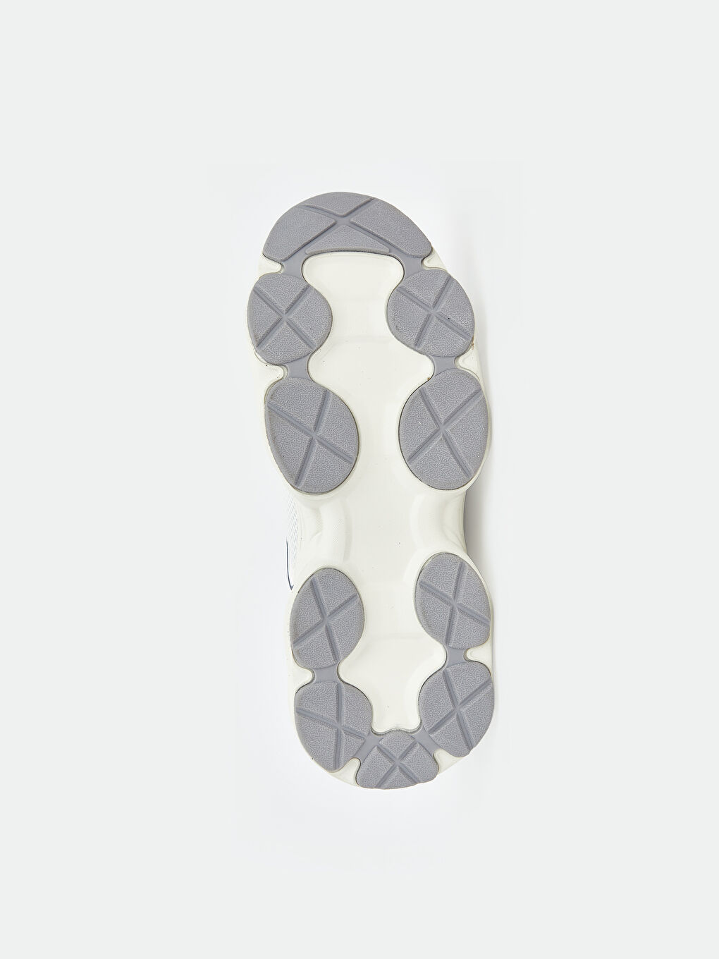 Beyaz Bağcıklı Kadın Spor Ayakkabı-3