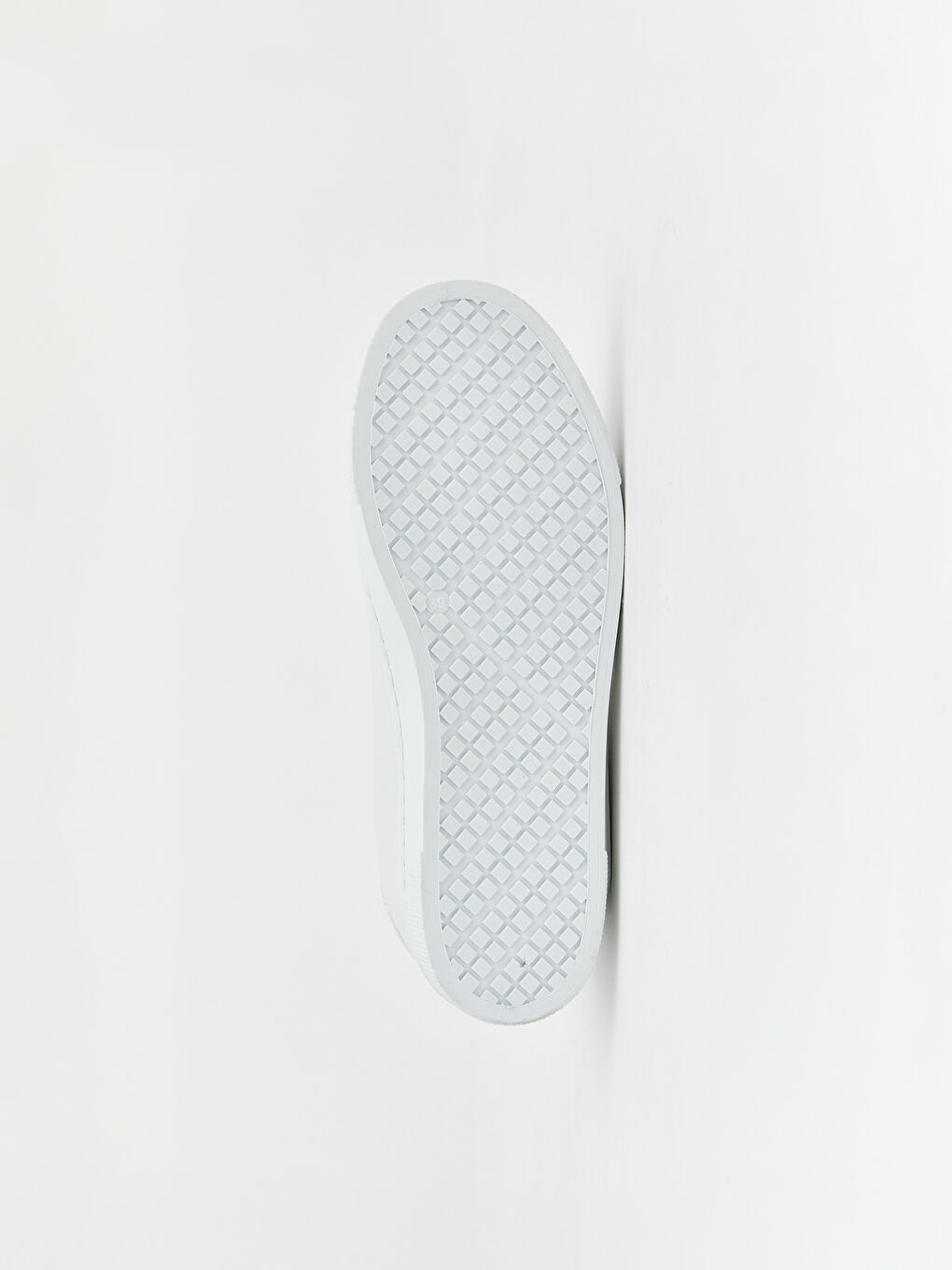 Beyaz Bağcıklı Kadın Sneaker-3