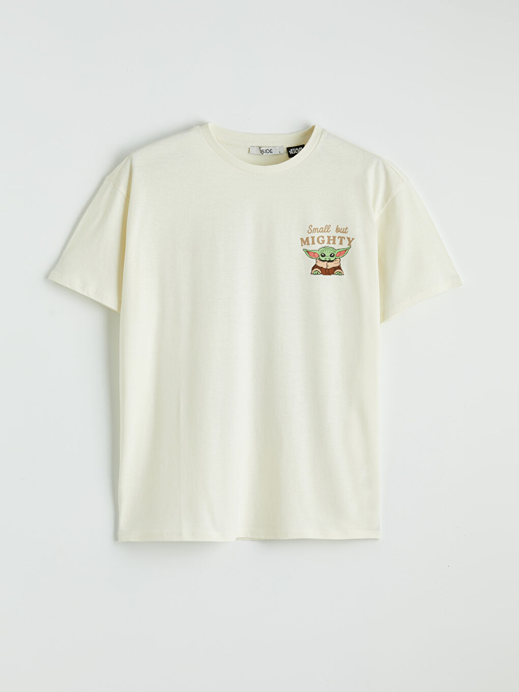 Ženska majica sa okruglim izrezom The Mandalorian sa štampom-3