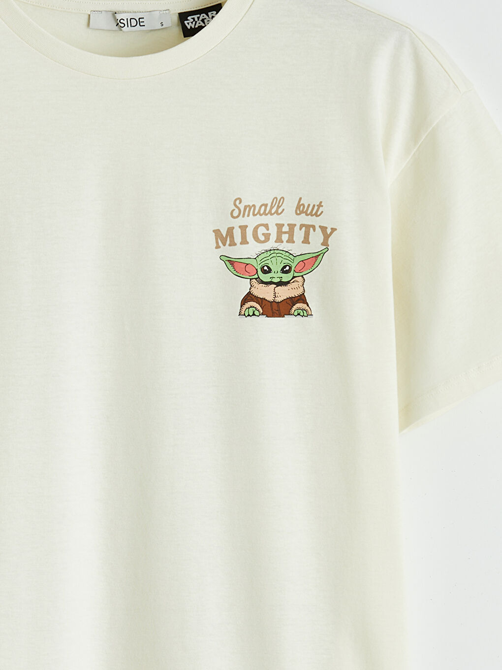 Ženska majica sa okruglim izrezom The Mandalorian sa štampom-5