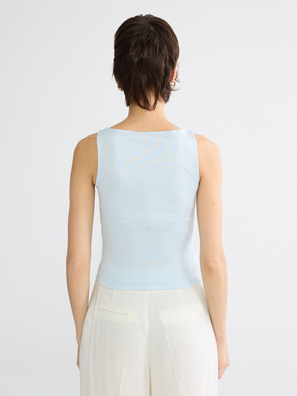 Slash Neck Women's Tank Top-3