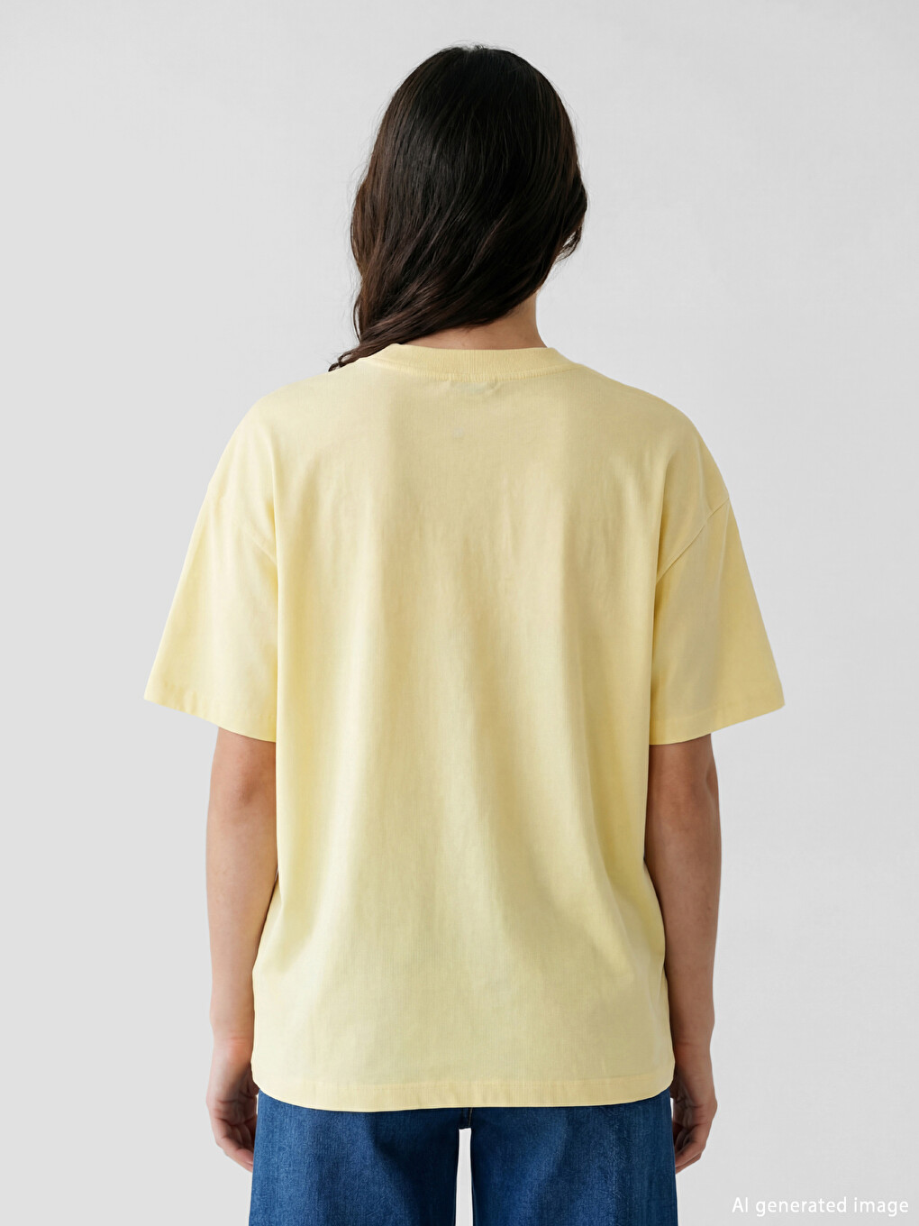 Crew Neck Printed Women's T-Shirt-3