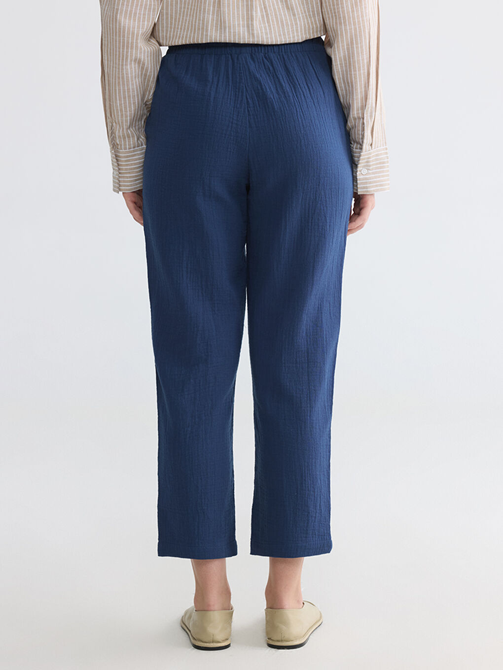 Pantalon Belmando Femme à Taille Élastique-3