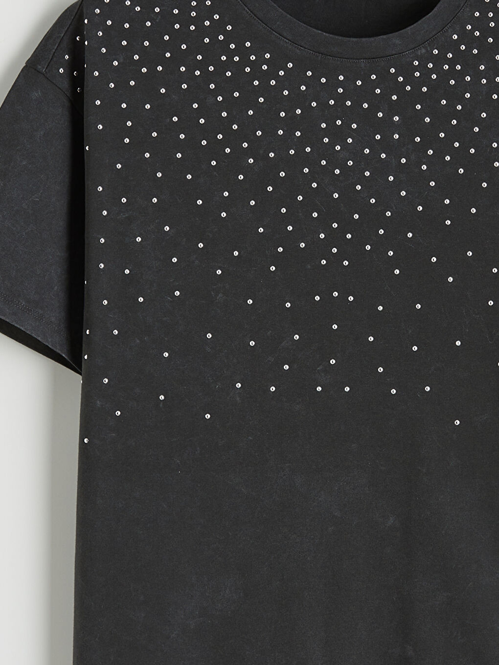 Mavi Bisiklet Yak Taşlı Kadın Tişört-1