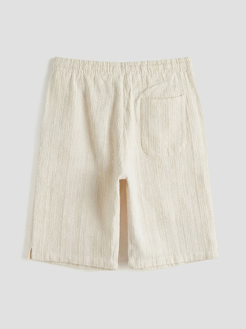 Мъж Екрю Къси панталонки-шорти-5