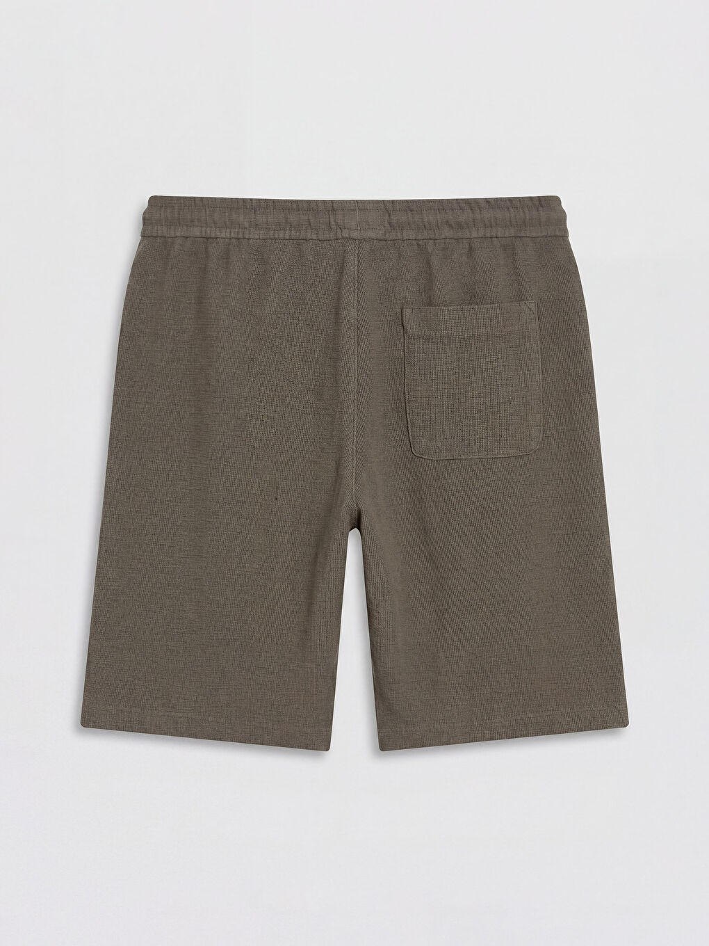 Haki Standart Kalıp Erkek Şort-1