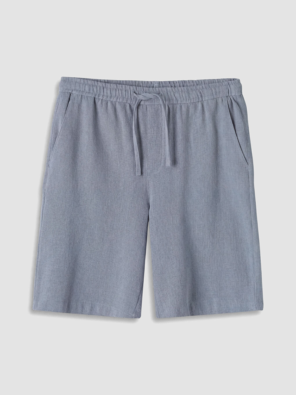İndigo Regular Fit Erkek Şort-4