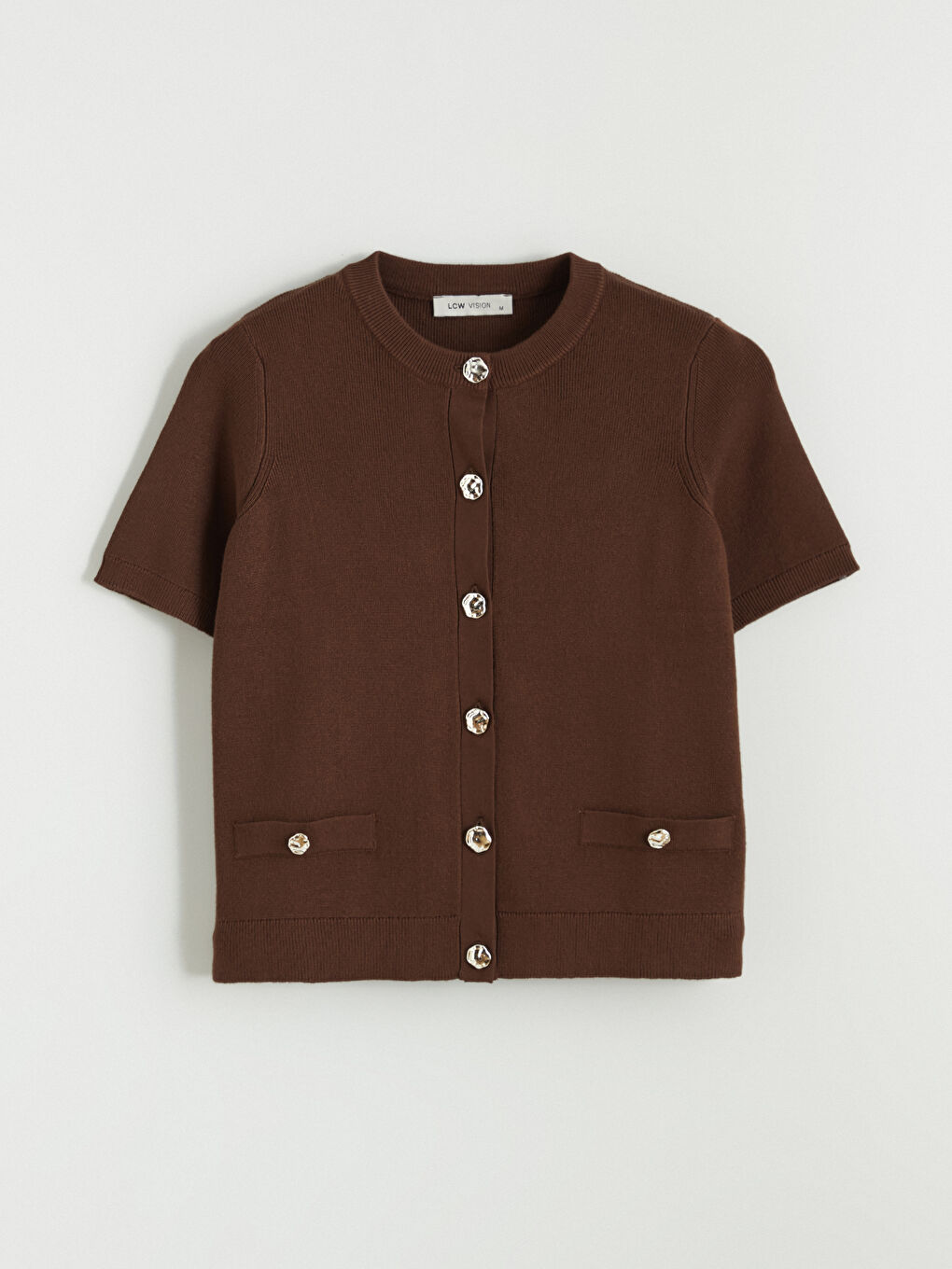 Әйелдер қоңыр Кардиган-4