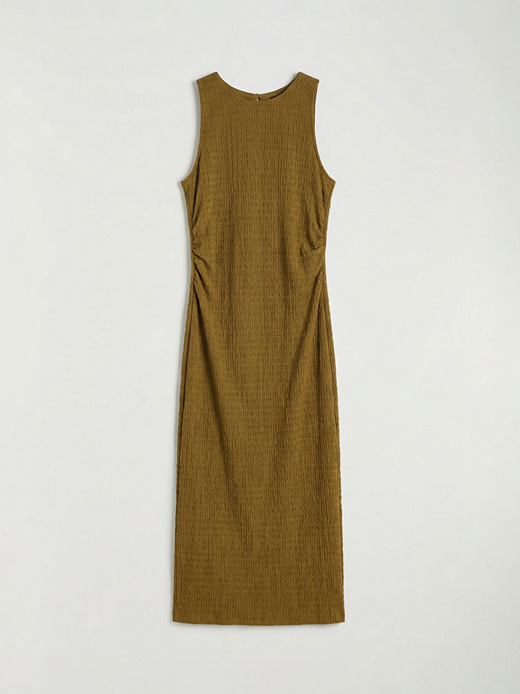 Женщины Зелёный Платье-4