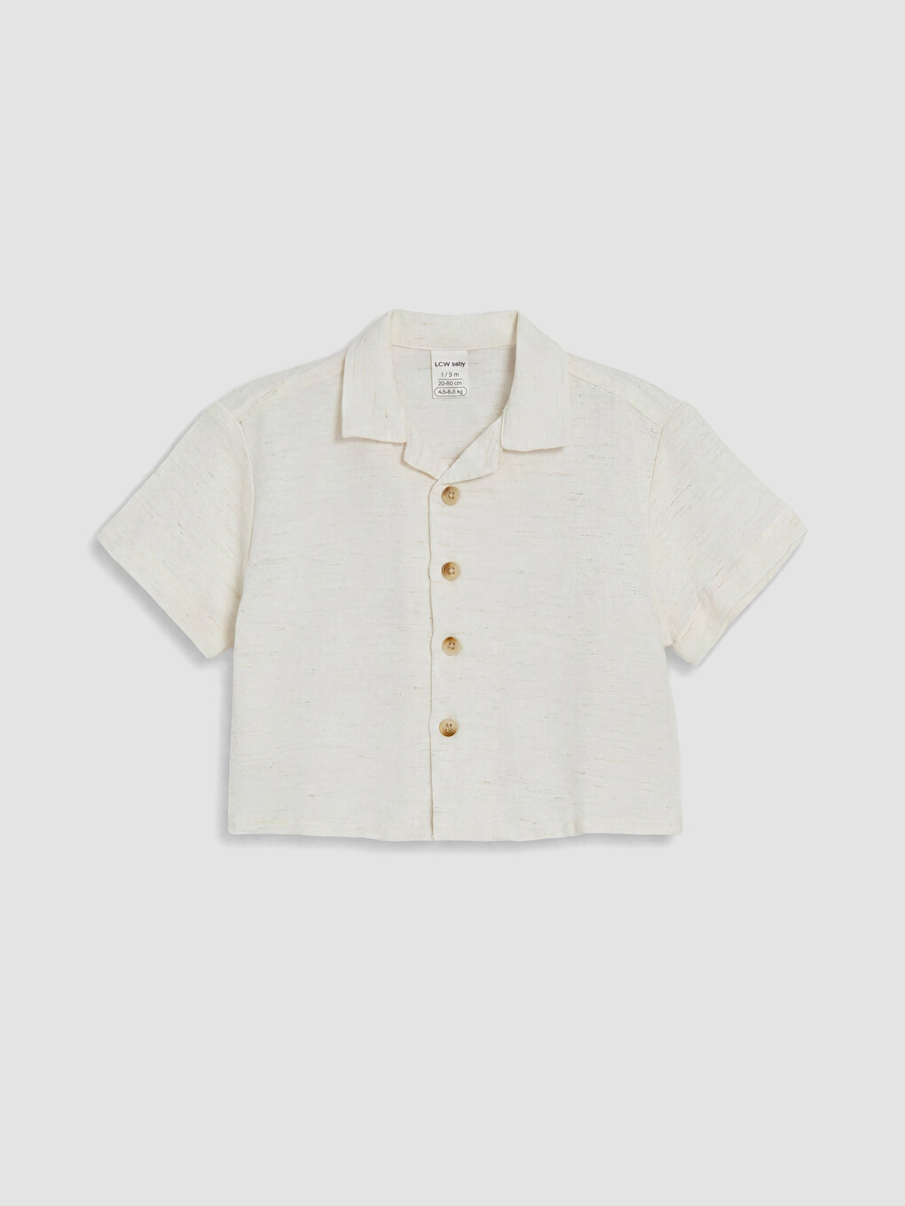 Linen-Look Baby Boys' Shorts Set-1
