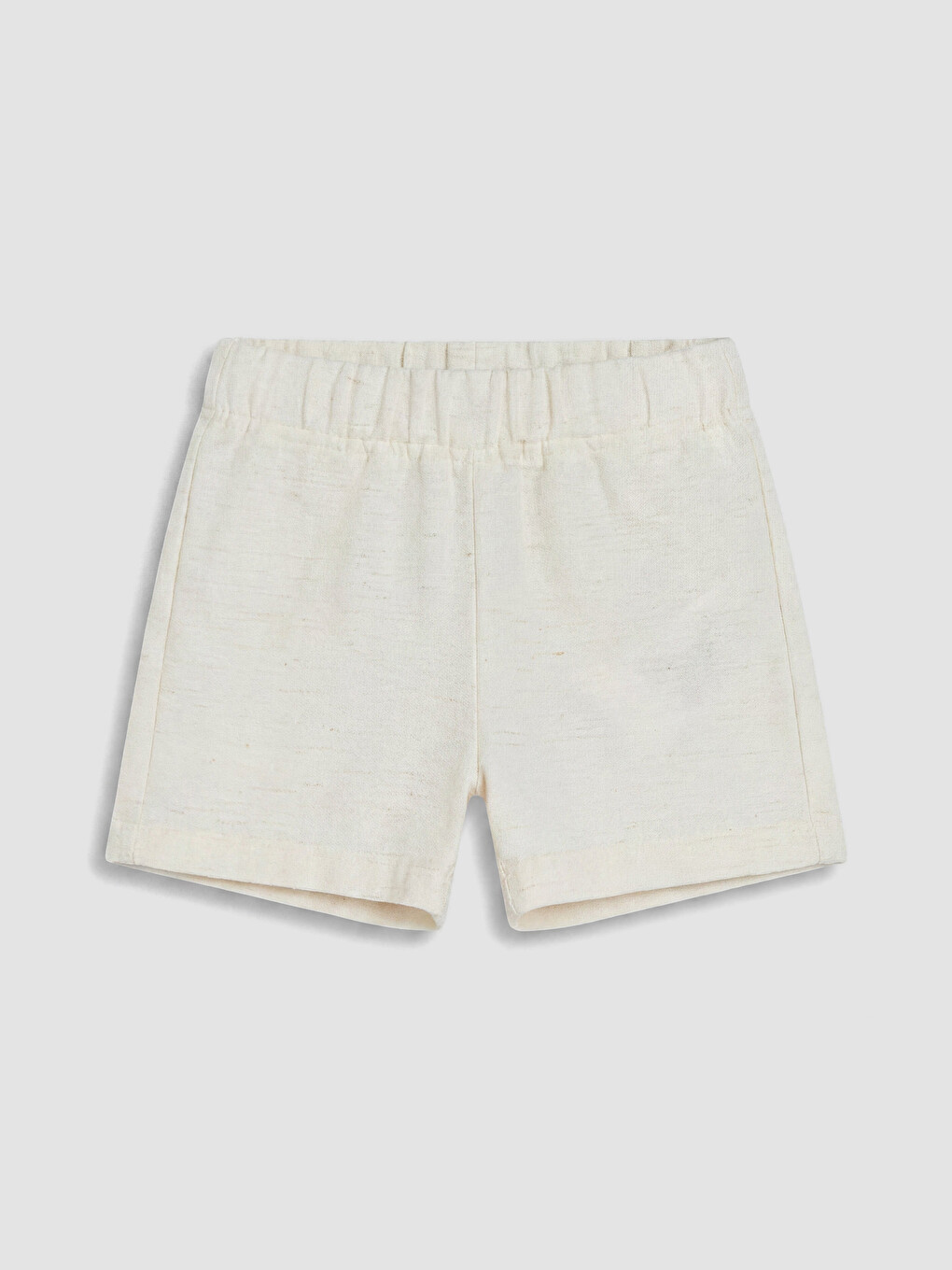 Linen-Look Baby Boys' Shorts Set-4