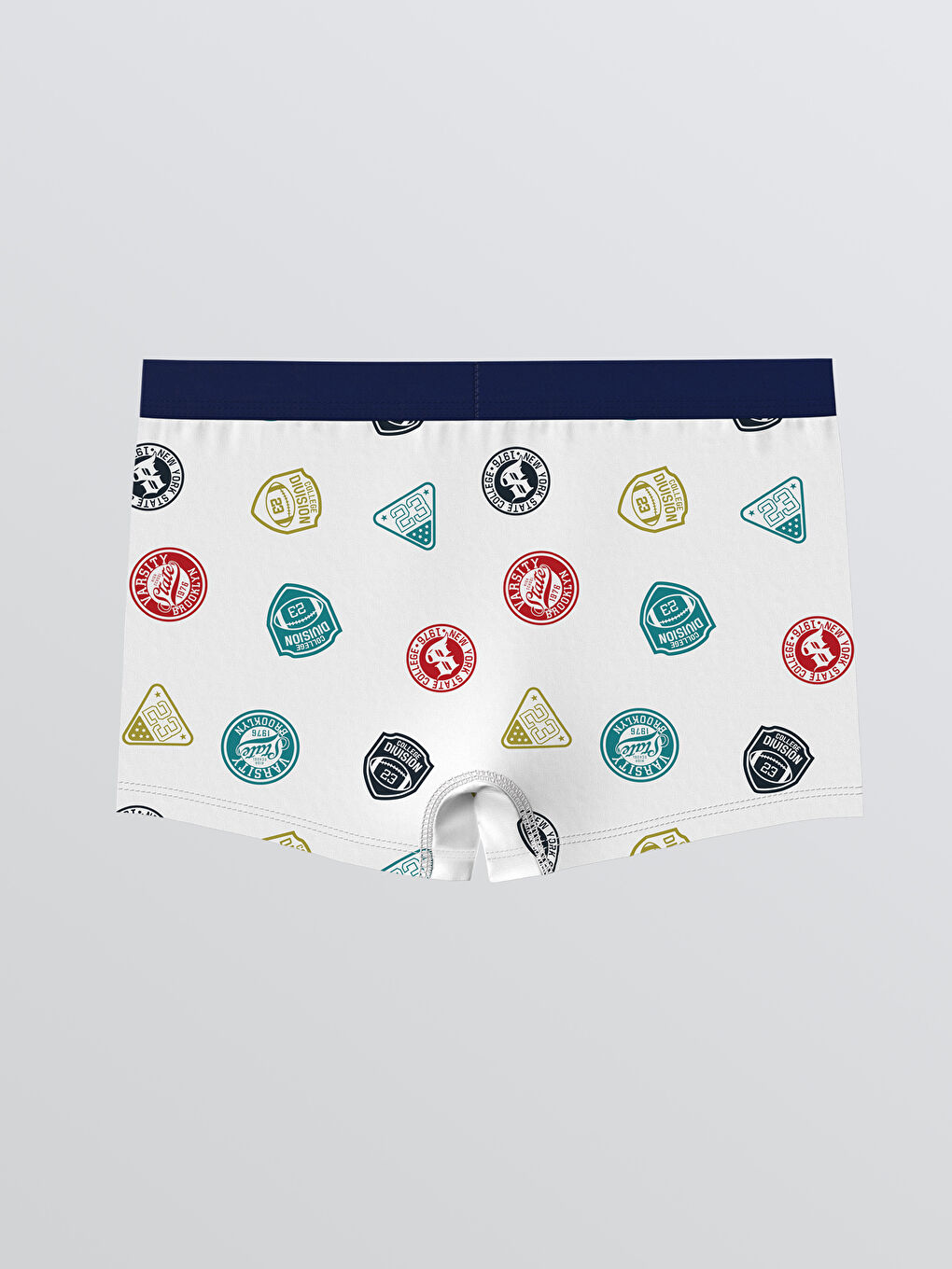 Turkuaz Erkek Çocuk Boxer 3'lü-4