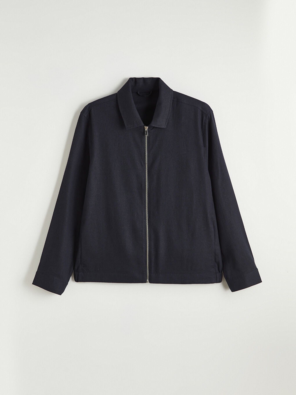 Geacă Bărbați Regular Fit Cu Guler Cămașă-5