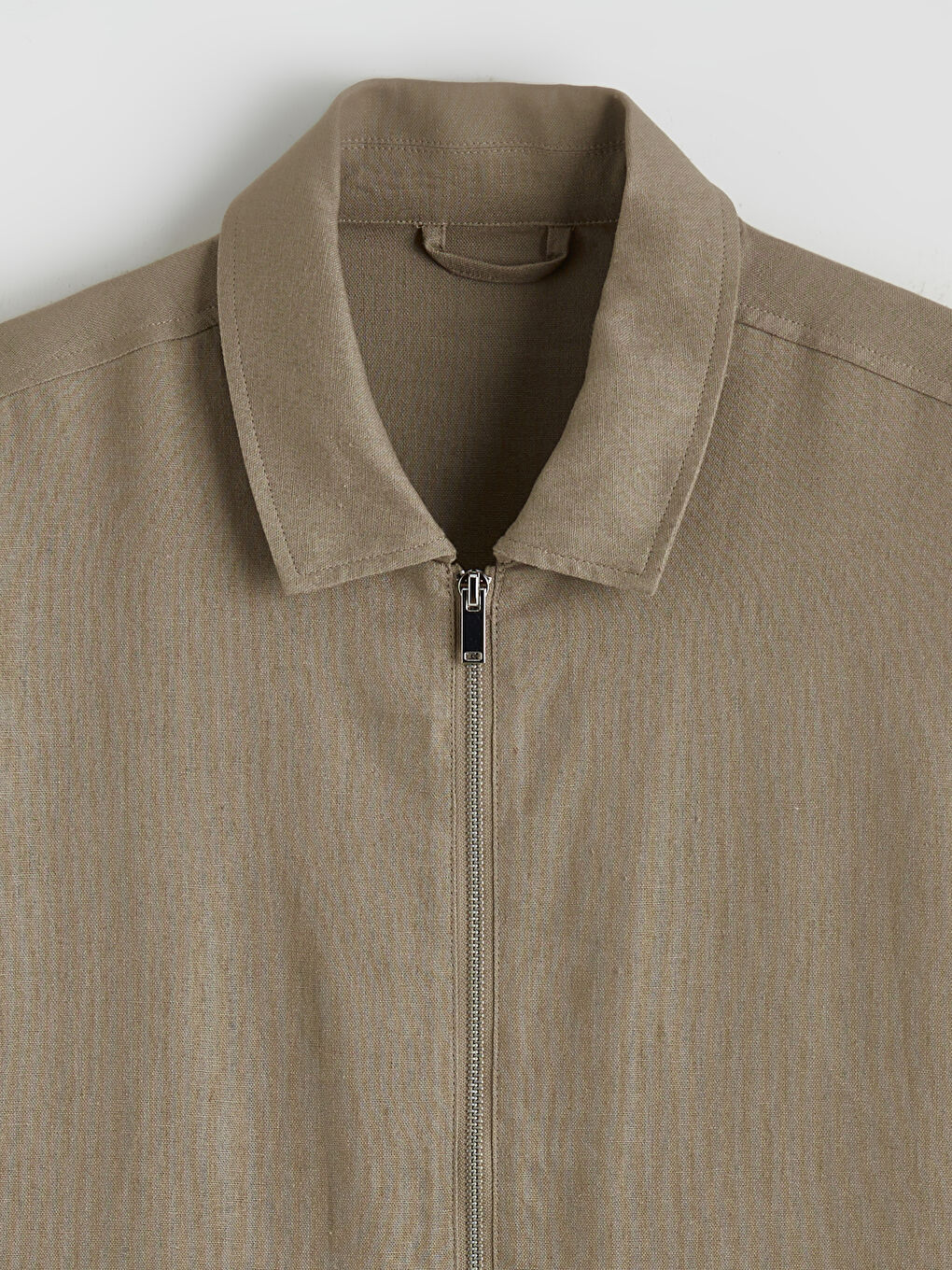 Regular Fit Collared Neck Men's Coat-5