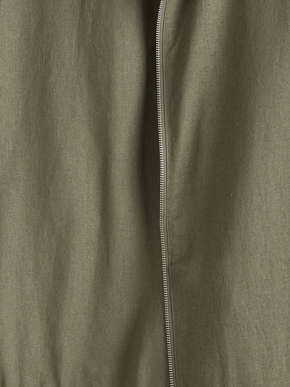 Haki Regular Fit Gömlek Yaka Erkek Mont-6