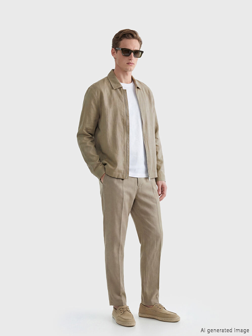Man BEIGE Jacket-1