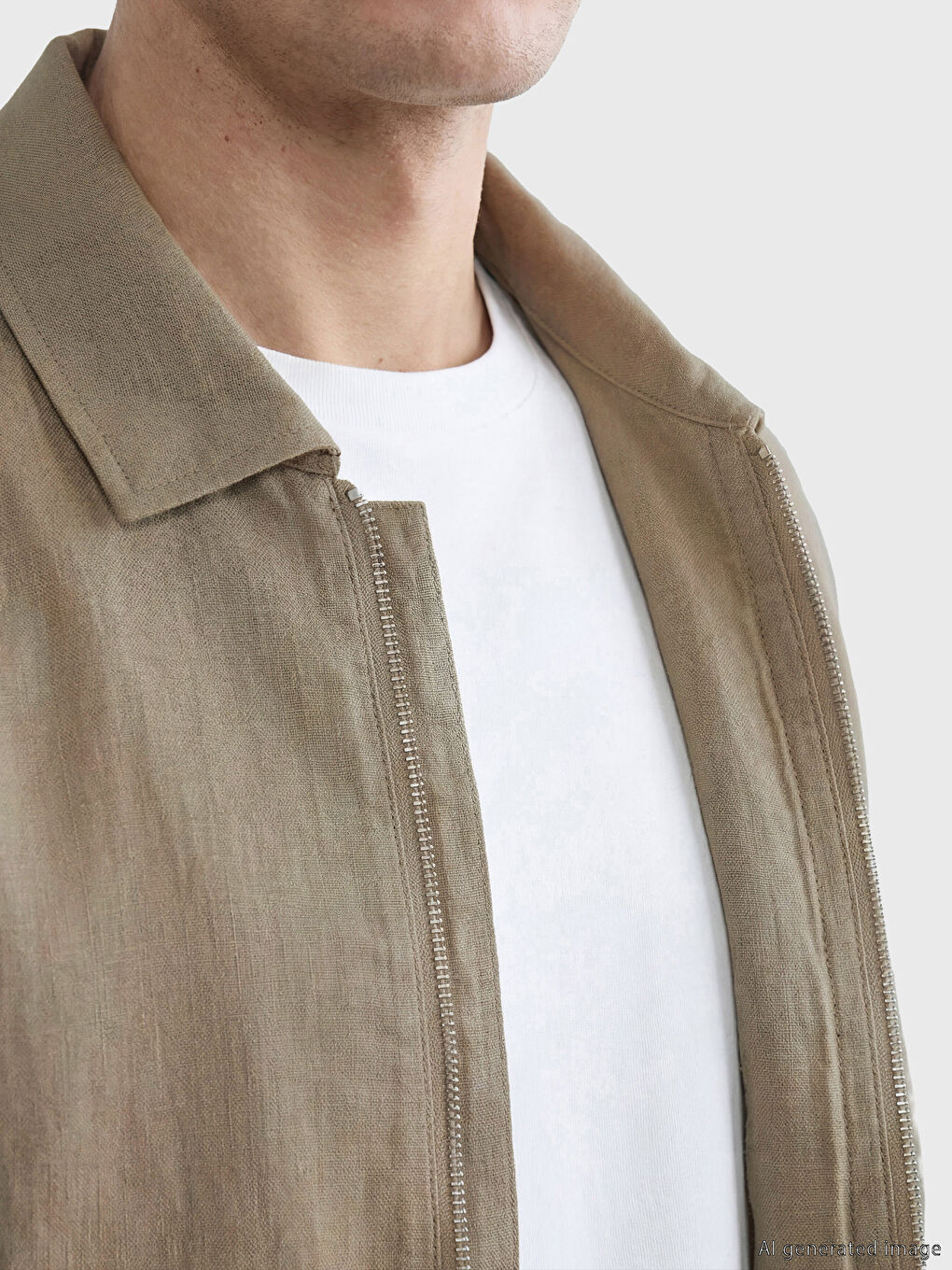 Man BEIGE Jacket-2