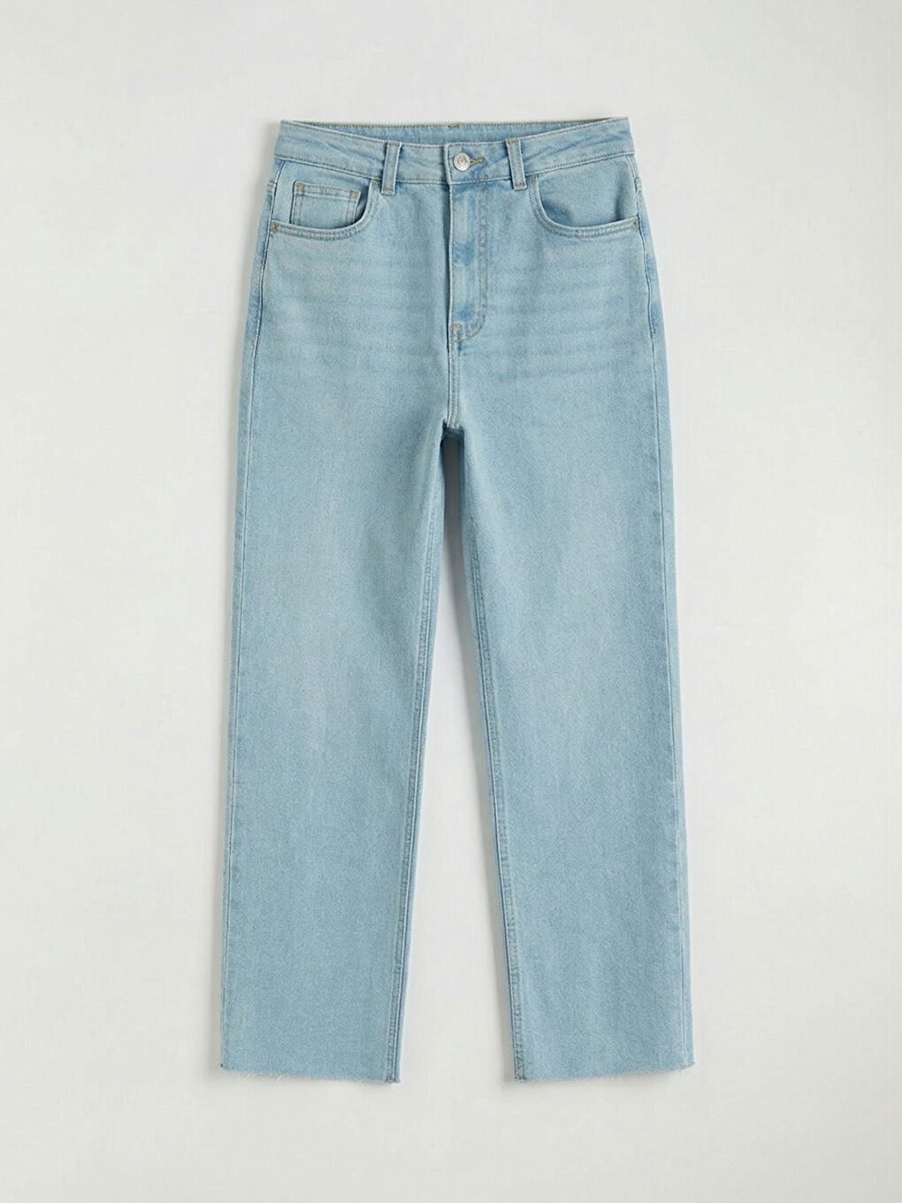 İndigo Straight Fit Kadın Jean Pantolon	-4