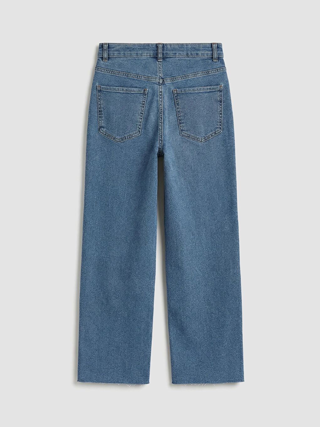 İndigo Straight Fit Kadın Jean Pantolon	-5