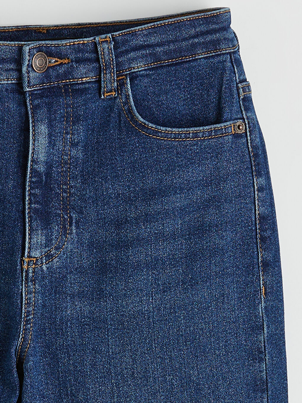 Straight Fit Women's Jeans-5