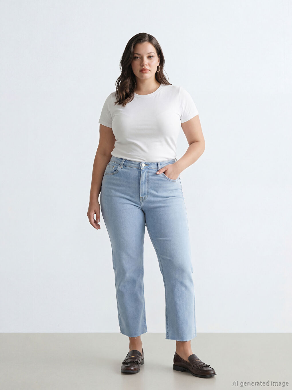 Women's Straight Fit Jeans-1