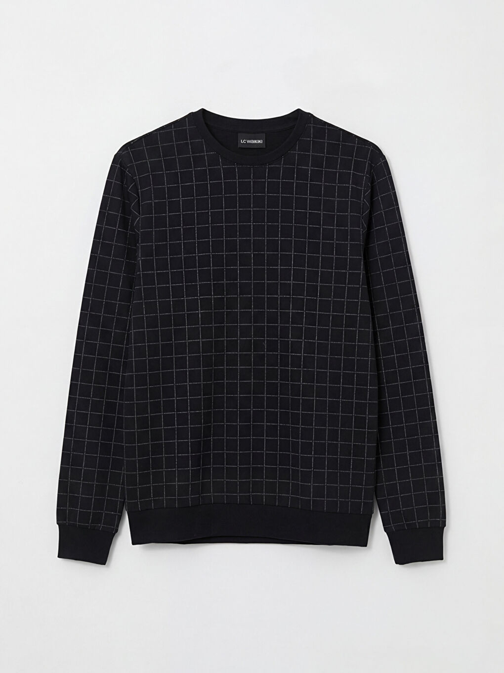 Siyah Standart Kalıp Erkek Pijama Takım-1