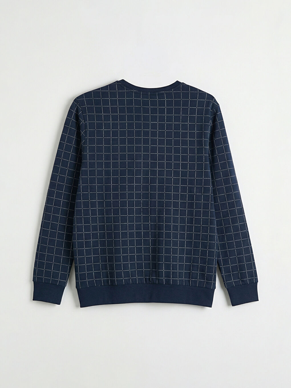 Lacivert Standart Kalıp Erkek Pijama Takım-6