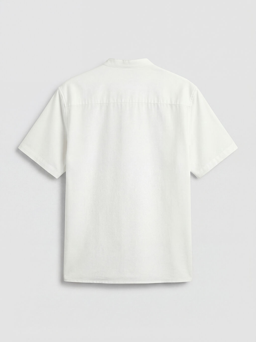 Ekru Regular Fit Erkek Gömlek-1