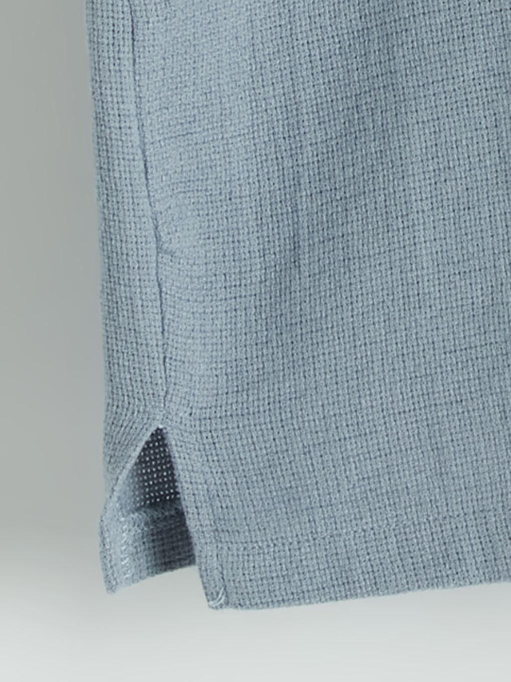 İndigo Regular Fit Erkek Dokulu Gömlek-4